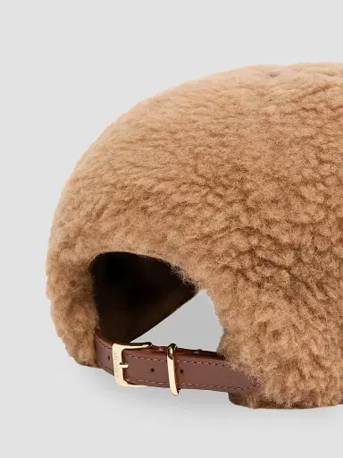 Max Mara Women's Silk Hat - Camel | Thumbnail 3 Max Mara Women's Silk Hat - Camel | Thumbnail 3