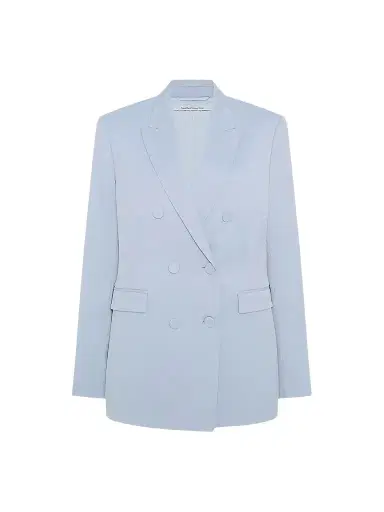 Another Tomorrow Women's Double Breasted Jacket | Thumbnail 1