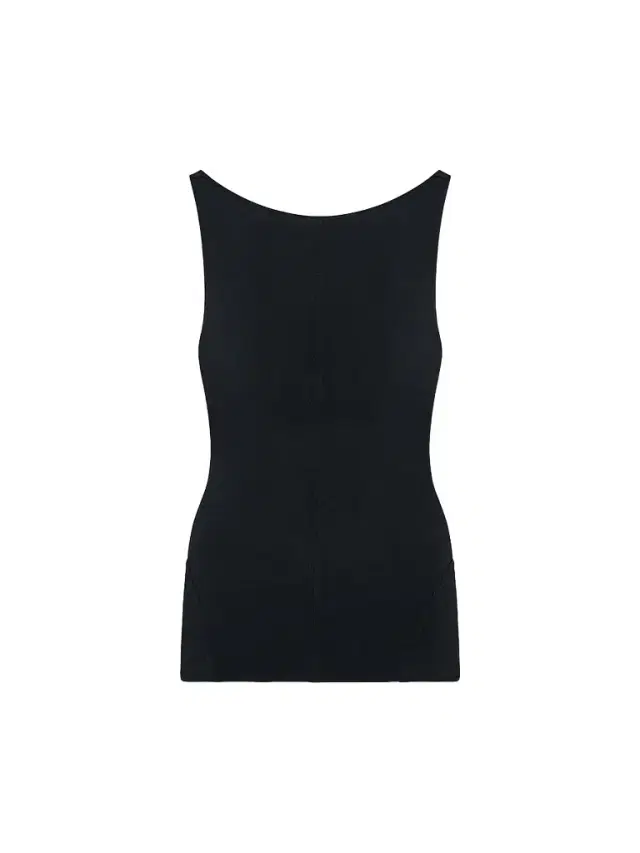 Another Tomorrow Women's Cutout Tank - Black - Size Large
