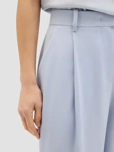 Another Tomorrow Women's Relaxed Wide Leg Pants - Sky - Size 12 | Thumbnail 6 Another Tomorrow Women's Relaxed Wide Leg Pants - Sky - Size 12 | Thumbnail 6