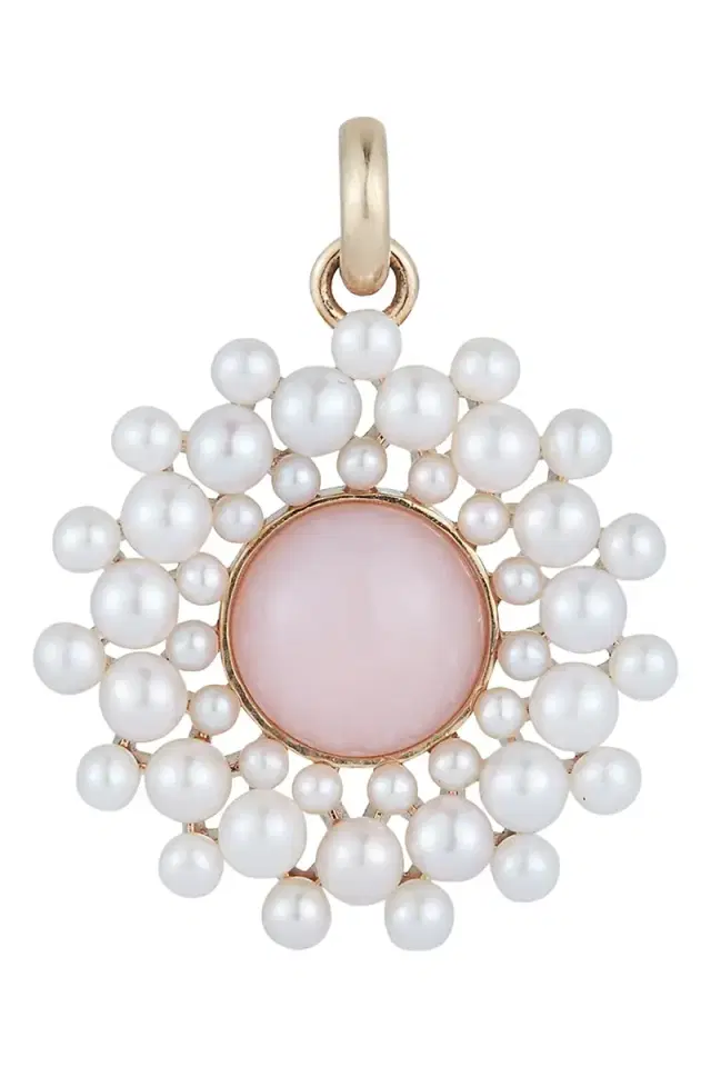 Storrow Pink Opal Pearl Juliet Charm