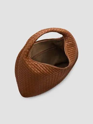 Bottega Veneta Women's Veneta Maxi Intrecciato-Leather Hobo Bag | Thumbnail 4 Bottega Veneta Women's Veneta Maxi Intrecciato-Leather Hobo Bag | Thumbnail 4