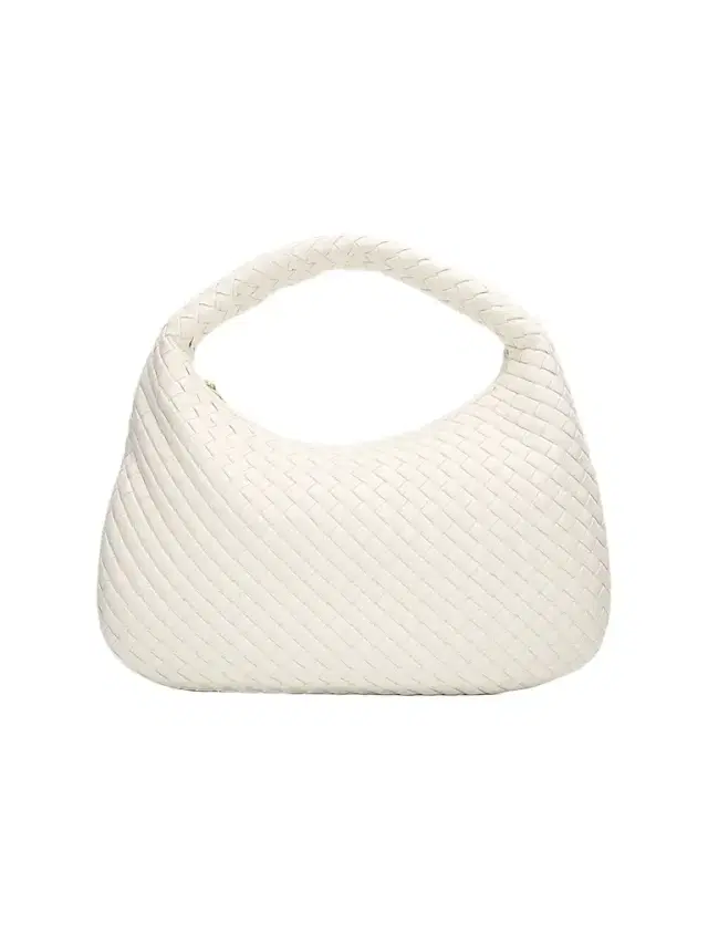 Bottega Veneta Women's Veneta Padded Intrecciato Leather Shoulder Bag - Alabaster Muse Brass