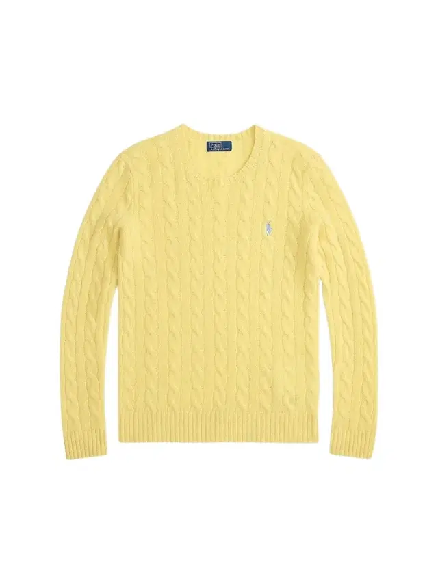 Polo Ralph Lauren Women's Julianna Cable-Knit Wool-Cashmere Sweater - Fall Yellow