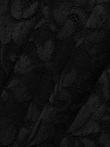 Natori Women's Peony Lace Nightgown - Black - Size Medium | Thumbnail 6 Natori Women's Peony Lace Nightgown - Black - Size Medium | Thumbnail 6
