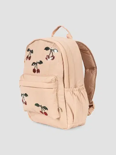 Konges Slojd Girl's Juno Sequined Backpack - Cameo Rose | Thumbnail 2