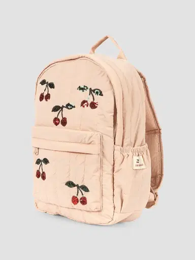 Konges Slojd Girl's Juno Sequined Backpack - Cameo Rose | Thumbnail 3