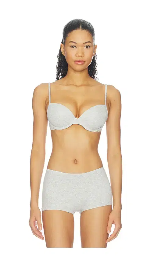 Skims Everybody Cotton Lightly Lined Demi Bra