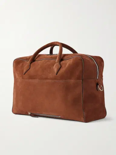 Métier Closer Two Day Suede Weekend Bag - Men | Thumbnail 4 Métier Closer Two Day Suede Weekend Bag - Men | Thumbnail 4