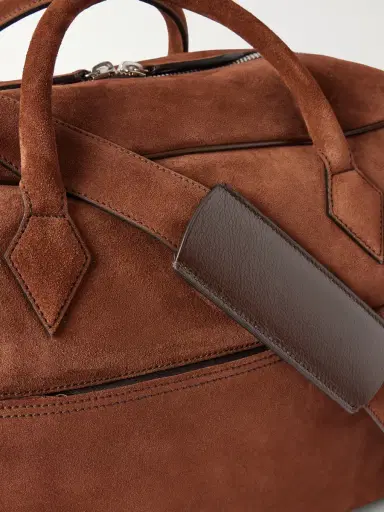 Métier Closer Two Day Suede Weekend Bag - Men | Thumbnail 5 Métier Closer Two Day Suede Weekend Bag - Men | Thumbnail 5