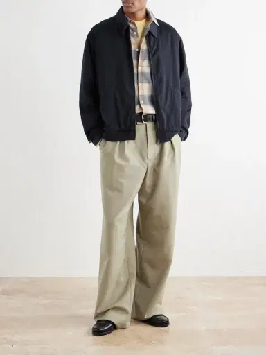 A.PRESSE Silk-Blend Gabardine Bomber Jacket - Men | Thumbnail 2 A.PRESSE Silk-Blend Gabardine Bomber Jacket - Men | Thumbnail 2