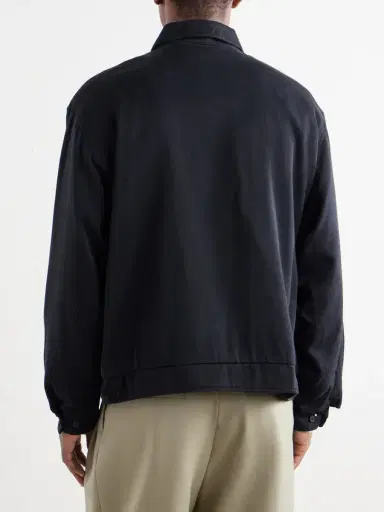 A.PRESSE Silk-Blend Gabardine Bomber Jacket - Men | Thumbnail 4 A.PRESSE Silk-Blend Gabardine Bomber Jacket - Men | Thumbnail 4