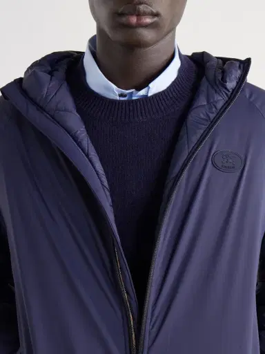 Burberry Logo-Appliquéd Shell Hooded Jacket - Men | Thumbnail 5