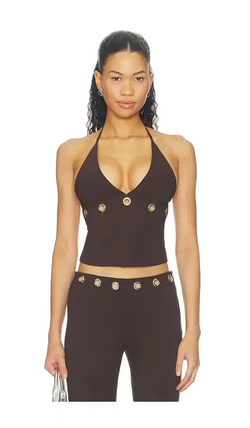 Tiger Mist Marren Halter Top