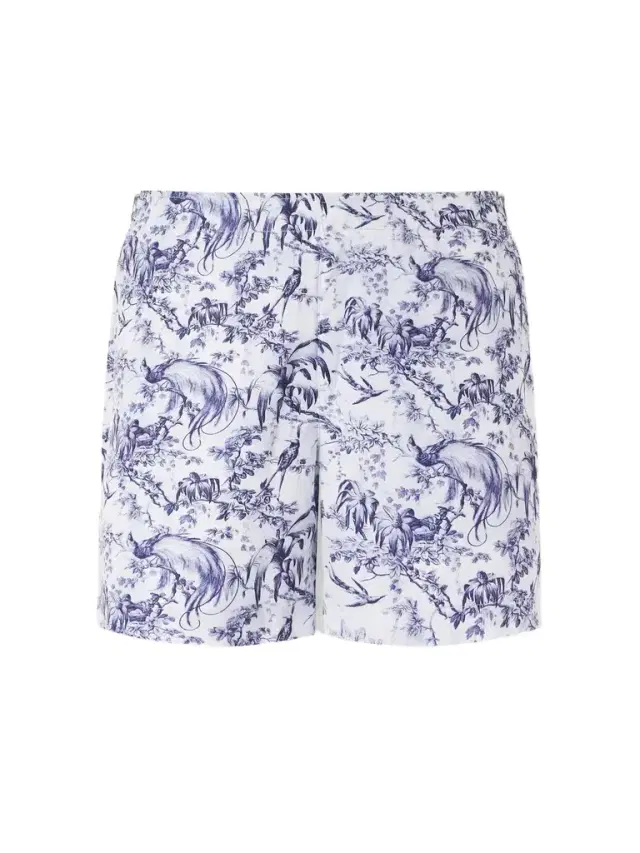 Orlebar Brown Bulldog Passetto Straight-Leg Mid-Length Printed Swim Shorts - Men