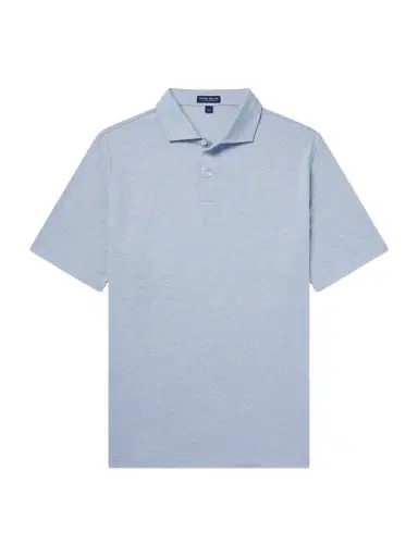Peter Millar Excursionist Cotton-Blend Herringbone Polo Shirt - Men | Thumbnail 1