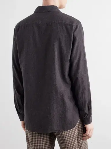 Oliver Spencer Cotton-Flannel Shirt - Men | Thumbnail 4