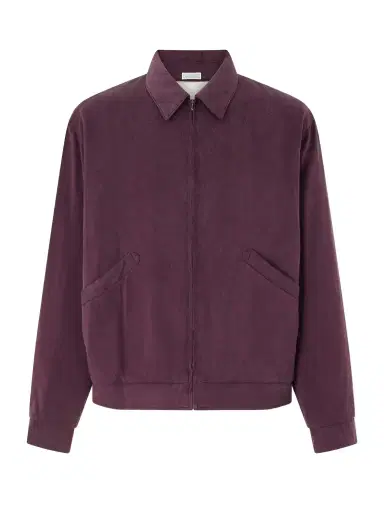 A.PRESSE Silk-Blend Gabardine Bomber Jacket - Men | Thumbnail 1