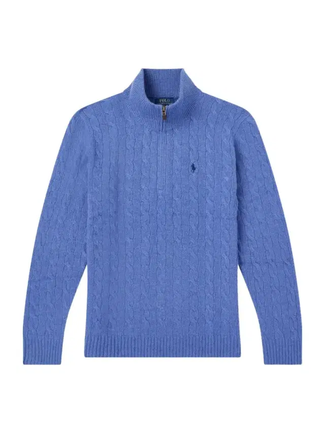 Polo Ralph Lauren Logo-Embroidered Wool and Cashmere-Blend Half-Zip Sweater - Men