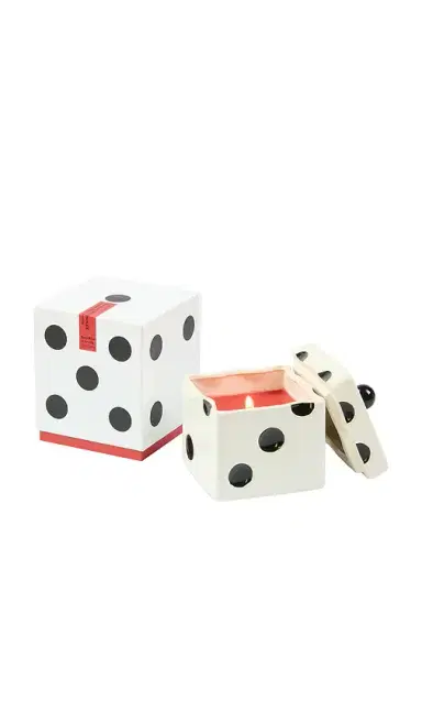 Paddywax Lucky Dice Ceramic Candle | Thumbnail 2 Paddywax Lucky Dice Ceramic Candle | Thumbnail 2