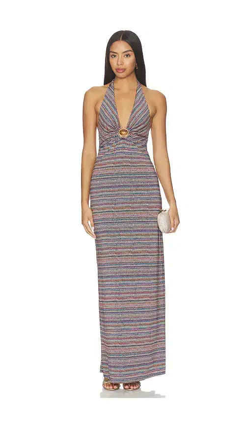 AFRM Huston Shiny Knit Dress