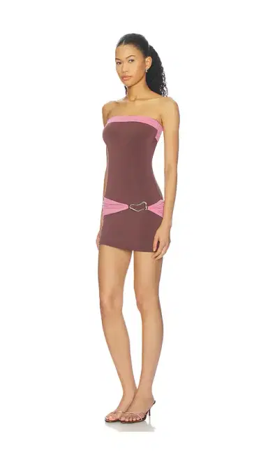 Tiger Mist Eos Colourblock Mini Dress | Thumbnail 2