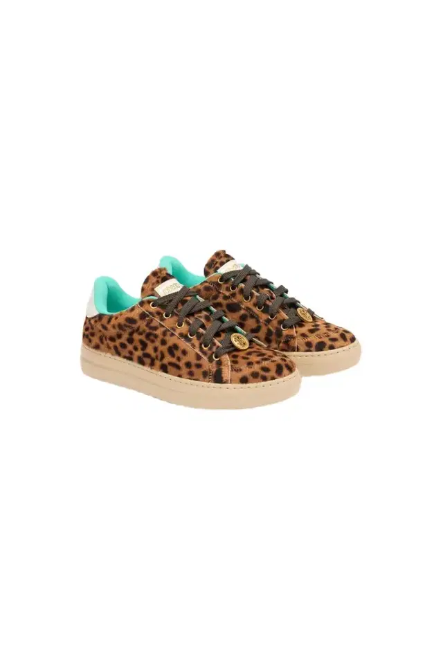 Roberto Cavalli Sneakers With Jaguar Skin Print