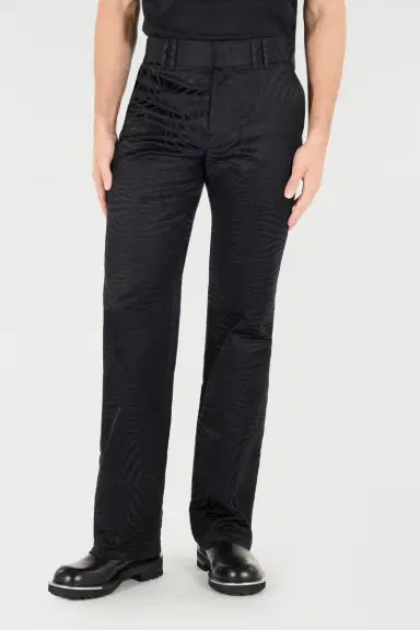 Roberto Cavalli Flared Pants With Tiger Skin Pattern | Thumbnail 2