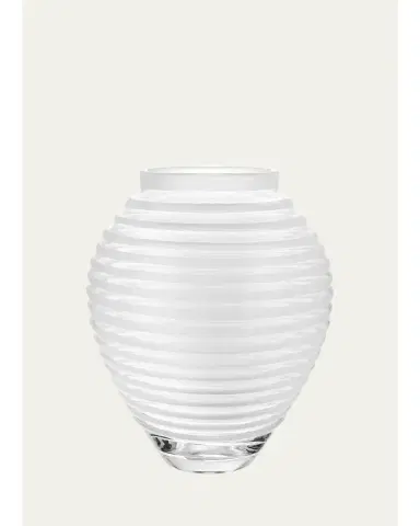 William Yeoward Crystal Circe Frost Vase, 16" | Thumbnail 1