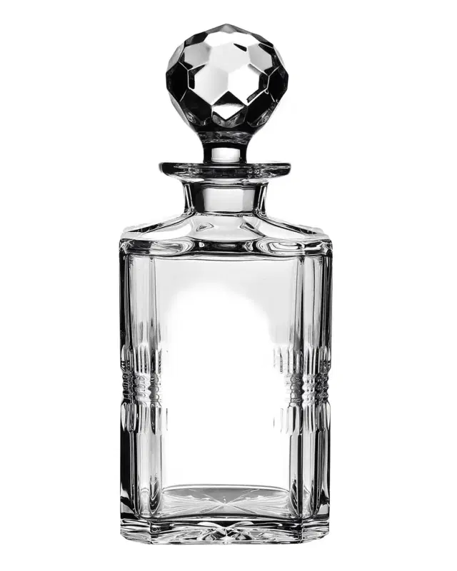 William Yeoward Crystal Gemma Square Decanter Gift Set
