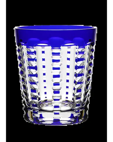William Yeoward Crystal Lulu Sapphire Double Old-Fashioned Glass | Thumbnail 2