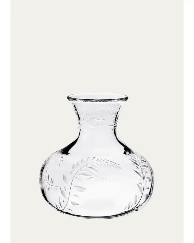 William Yeoward Crystal Jasmine Flower Center Vase