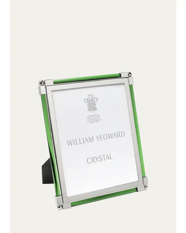 William Yeoward Crystal New Classic Green Frame, 8 x 10