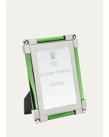 William Yeoward Crystal New Classic Green Frame, 4 x 6 | Thumbnail 1