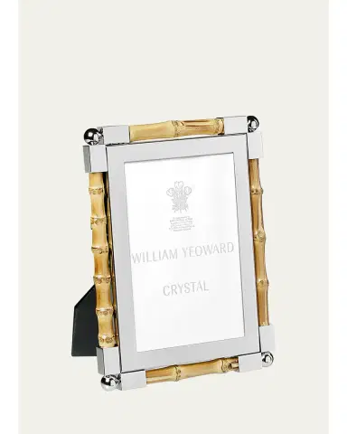 William Yeoward Crystal Classic Bamboo Frame, 4" x 6" | Thumbnail 1 William Yeoward Crystal Classic Bamboo Frame, 4" x 6" | Thumbnail 1
