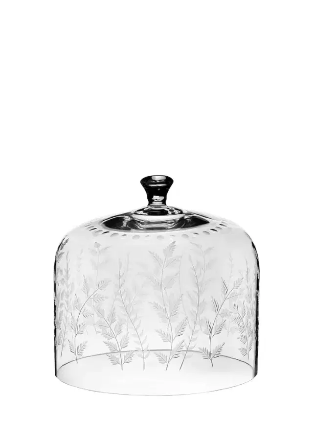 William Yeoward Crystal Fern Cake Dome