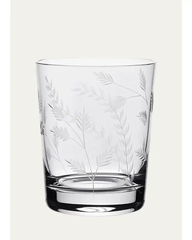 William Yeoward Crystal Daisy B Double Old Fashion Glass