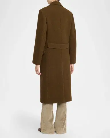 The Row Bamira Wool Double-Breasted Long Coat | Thumbnail 3