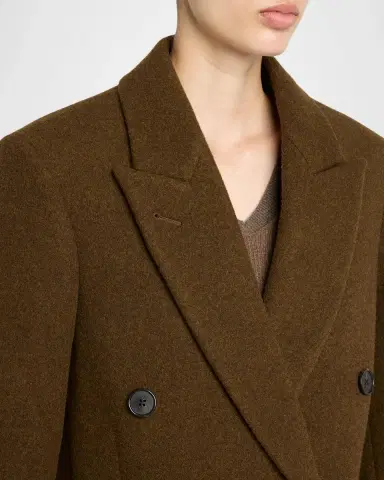 The Row Bamira Wool Double-Breasted Long Coat | Thumbnail 5
