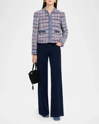 MAISON COMMON Boxy Tweed Cotton Jacket | Thumbnail 2
