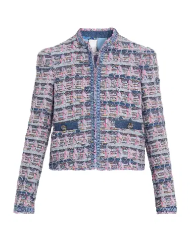 MAISON COMMON Boxy Tweed Cotton Jacket | Thumbnail 1