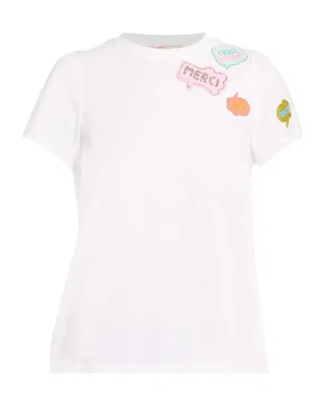 MAISON COMMON French Phrase Cotton T-Shirt