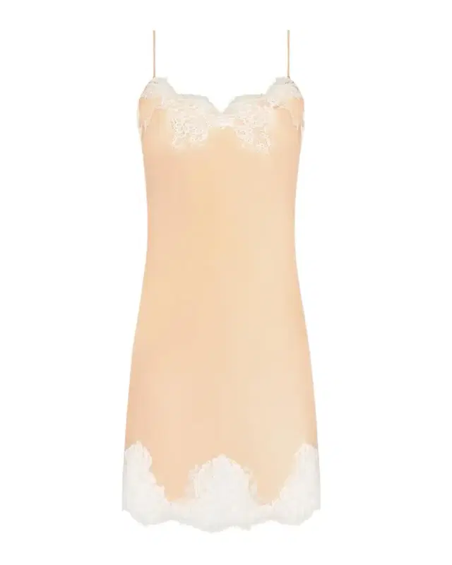 Lise Charmel Splendeur Soie Lace-Trim Silk Nighty