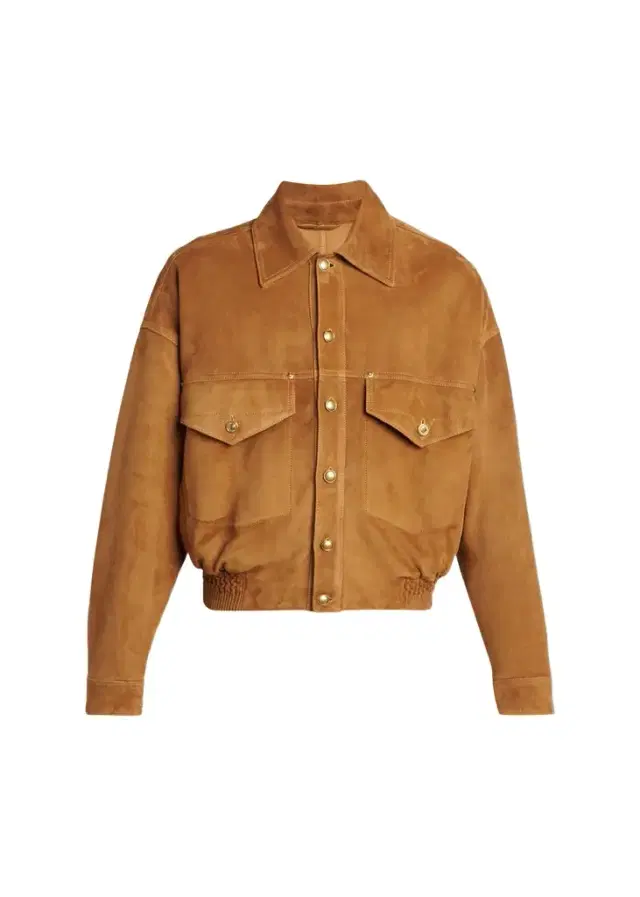 Versace Men's Suede Blouson Jacket