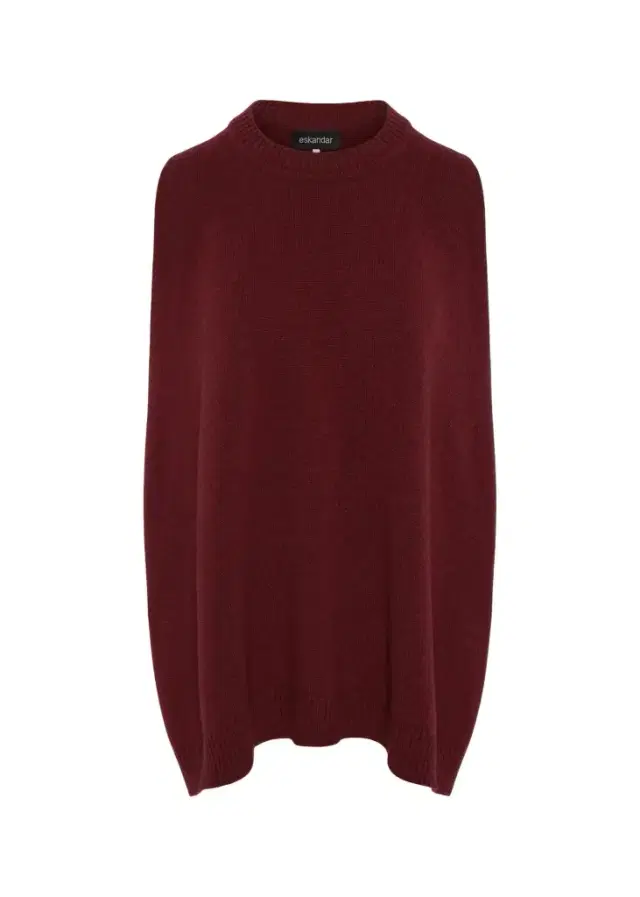 Eskandar A-Line Sleeveless Round Neck - Long Length