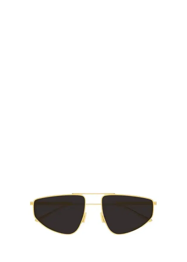 Bottega Veneta Geometric Aviator Sunglasses