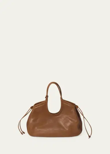Miu Miu Ivy Leather Shopping Tote Bag | Thumbnail 2
