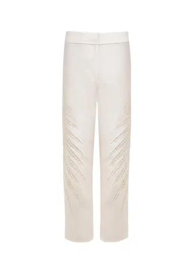 ViX Danna Eyelet Embroidered Cropped Pants | Thumbnail 1