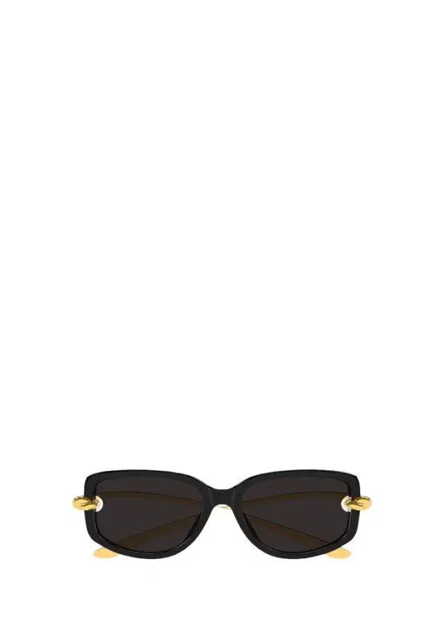 Temple Knot Rectangular Sunglasses