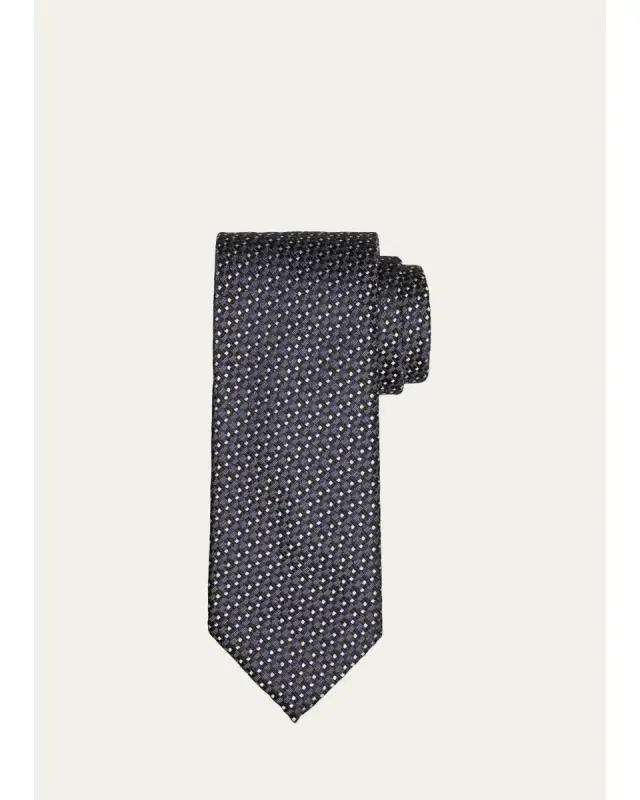 Tom Ford Men's Maxi-Prince of Wales Silk Tie